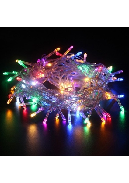 Kumandalı Yılbaşı Çam Ağacı Işığı Vitrin 100 LED Işık