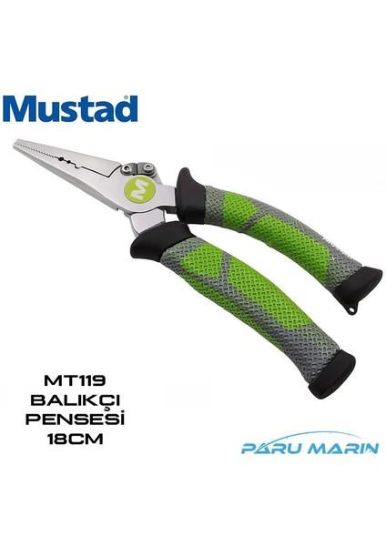 MT119 Çok Amaçlı Balıkçı Pensesi 18CM