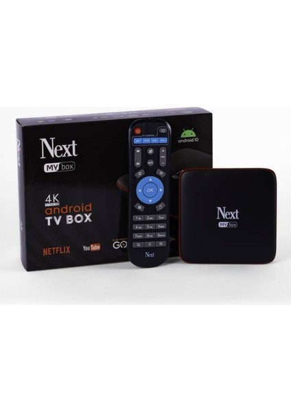 Next Mybox / Mediabox 4K Ultra Hd Android Tv Box ( Hediyeli + Ekstralı )