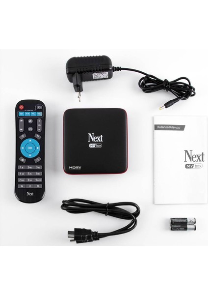 Next Mybox / Mediabox 4K Ultra Hd Android Tv Box ( Hediyeli + Ekstralı )