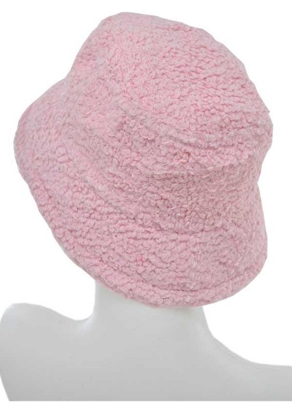 Kadın Bucket Peluş Şapka