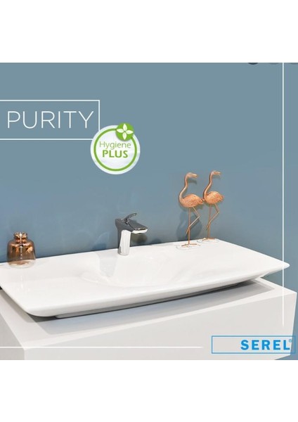 Purity Tezgah Üstü Lavabo + Sifon 48x100 Cm modelleri