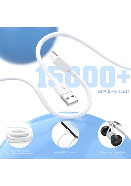 Huawei Hızlı Şarj Aleti Mate 8/ Honor 7 / P10 Lite / Honor 8x Max Micro Usb modelleri