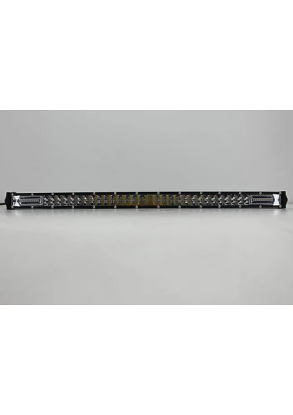 Aracım Oto Aksesuar 2 Sıra 82 cm Off Road LED Bar 5 Mod Turuncu Beyaz 240W 10-30 V