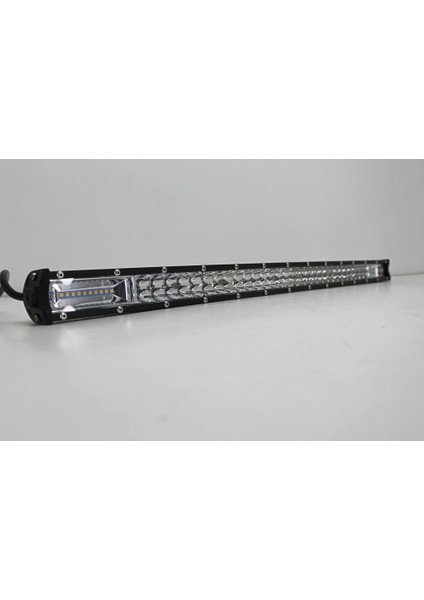 2 Sıra 82 cm Off Road LED Bar 5 Mod Turuncu Beyaz 240W 10-30 V