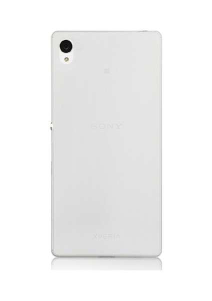 Sony Xperia Z4 Kılıf Soft Silikon Şeffaf Arka Kapak