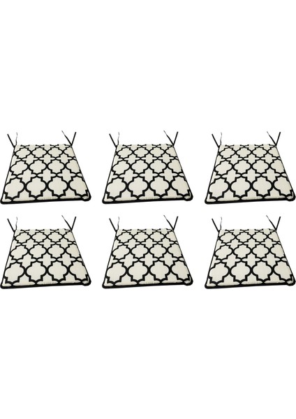 Sandalye Minderi Eko Fermuarlı Süngerli-6 Adet(Alaçatı)Yıkanabilir fiyatları