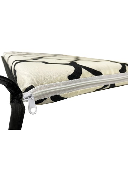 Sandalye Minderi Eko Fermuarlı Süngerli-6 Adet(Alaçatı)Yıkanabilir modelleri