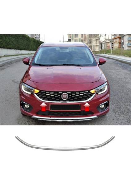 Fiat Egea Hb/sd Krom Ön Panjur U 2015-2020 Arası P.çelik