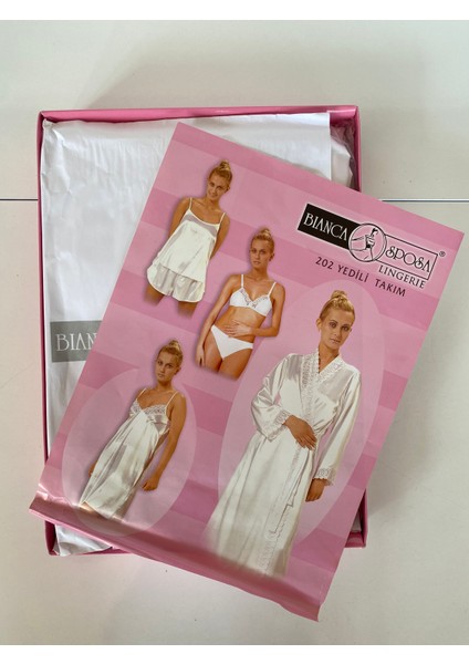 7'li Gelin Fantezi Sabahlık Ithal Marka Giyim