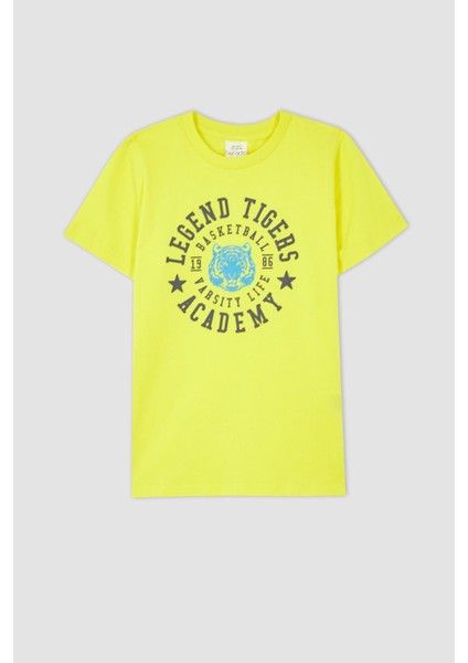 Erkek Çocuk Bisiklet Yaka Kısa Kollu Tişört Y6478A622HS indirimleri