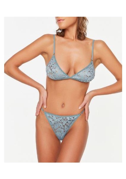 Dantel Bralet-String İç çamaşır takım fiyatları