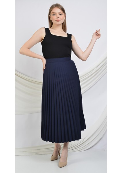 Kadın Plisoley Etek 781 Lacivert fiyatları