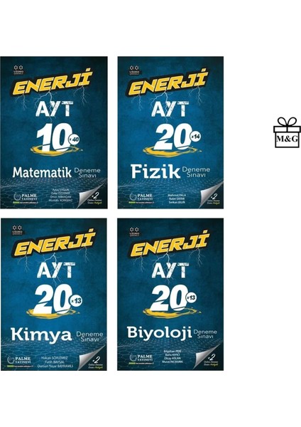 AYT Enerji Matematik Fizik Kimya ve Biyoloji Deneme Sınavı