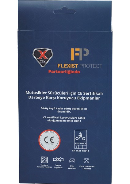 Flexist Protect Level 2 Ce Sertifikalı Motosiklet Kalça Koruma