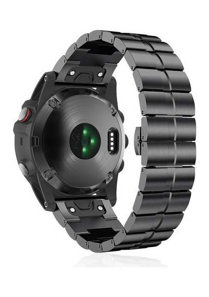 Quickfit Metal Bilek Kayışı Garmin Fenix / Tactix Delta Paslanmaz Çelik Watch Band Fenix Hr Watch Band | Bantları Izle
