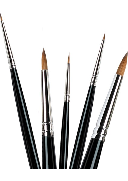 Series 7 Miniature Kolinsky Samur Yuvarlak Fırça No:5 modelleri