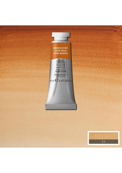 Professional Sulu Boya 14ML Brown Ochre 059 S.1