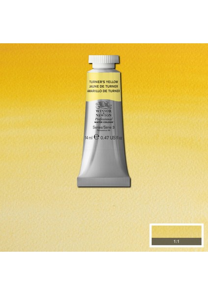 Professional Sulu Boya 14ML Turner’s Yellow 649 S.3