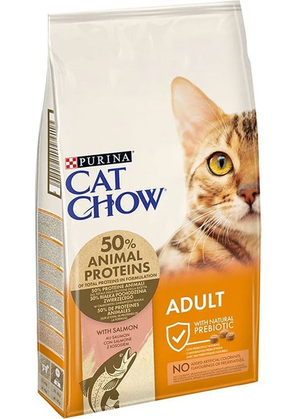 Purina Cat Chow Somon Balıklı Yetişkin Kuru Kedi Maması 15 Kg