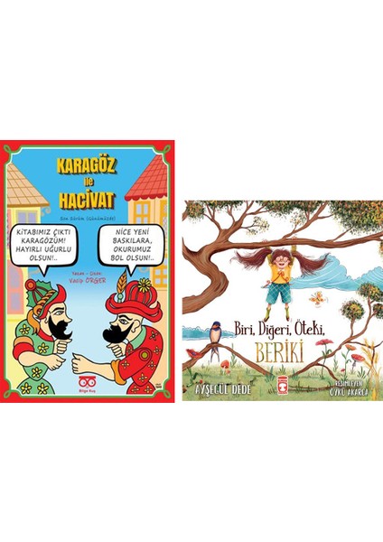 Karagöz ile Hacivat Son Sürüm / Biri, Diğeri, Öteki, Beriki (2 Kitap Set) - Ayşegül Dede