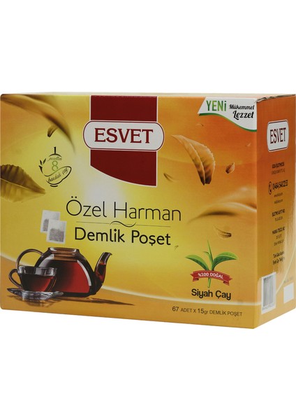 Özel Harman Demlik Poşet 67 x 15 gr