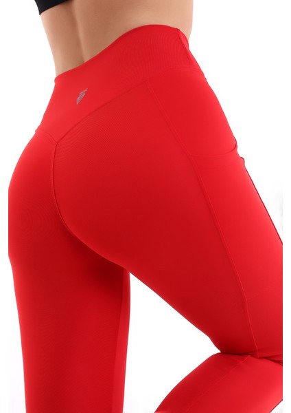 Bayan Uzun Tayt Cepli Yüksek Bel Toparlayıcı Sporcu Taytı indirimleri