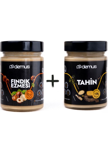 Fındık Ezmesi 330 gr + Demus Tahin 320 gr