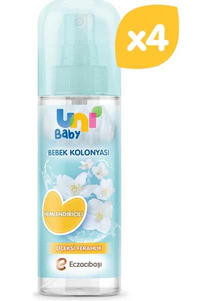 Bebek Kolonyası Çiçeksi Kokular 150 ml 4'lü