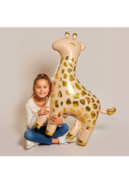 Zürafa Balon Folyo Set Konsept Doğum Günü Set Yaş Balon Set fiyatları