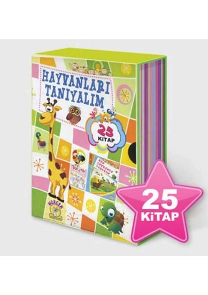 Hayvanları Tanıyalım Hikaye Seti (25 Kitap )