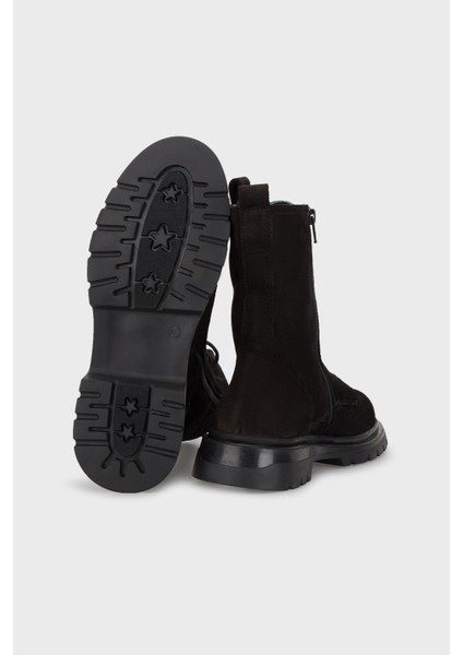 Nubuk Deri Fermuarlı Postal Paulına Bot Bayan Bot 102 22730 fırsatları