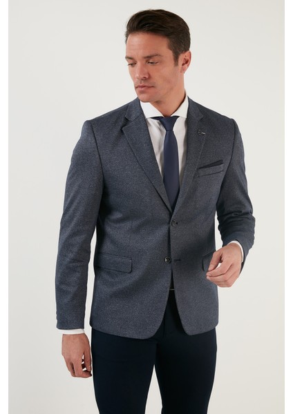 Regular Fit 6 Drop Tek Yırtmaçlı Blazer Ceket Erkek Ceket 216FASERA fiyatları
