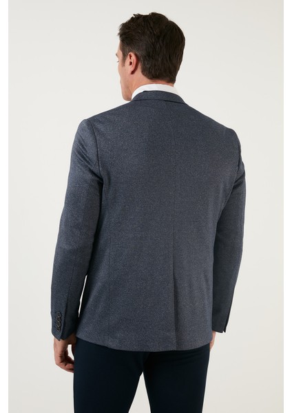 Regular Fit 6 Drop Tek Yırtmaçlı Blazer Ceket Erkek Ceket 216FASERA indirimleri