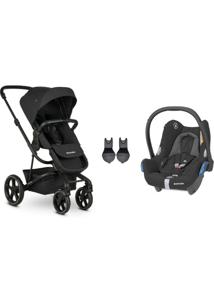 Harvey3 Travel Sistem Bebek Arabası - Shadow Black