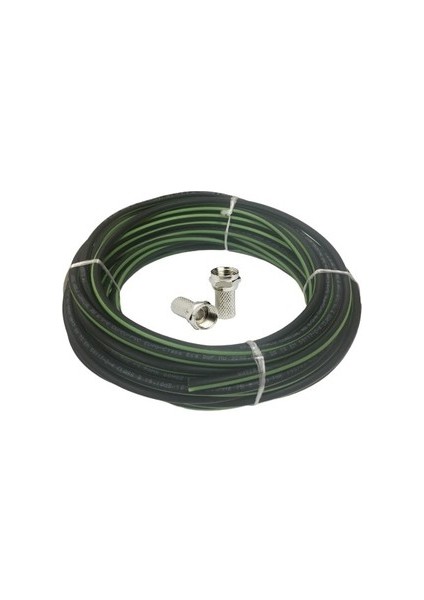 Erse RG6U6 Anten Kablosu Tam Bakır F Connectorlü 1MT-100MT Arası Seçenekli fiyatları