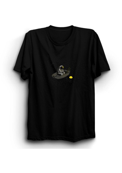 Balık Tutan Astronot, Nasa, Uzay Tişört