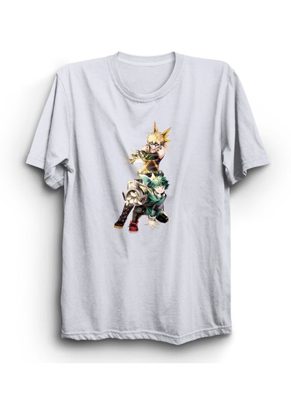 My Hero Academia, Midoriya Izuku, Katsuki Bakugou, Anime Tişört