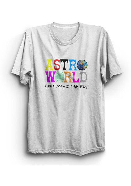 Travis Scott, Astroworld, Look Mom I Can Fly Tişört