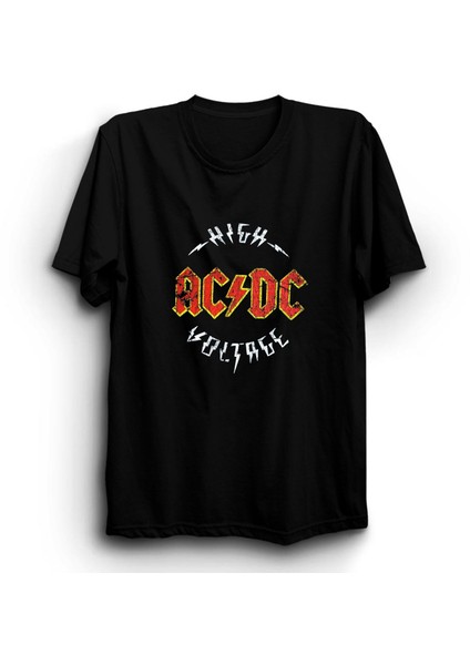 Acdc, High Voltage, Rock, Metal Tişört fiyatları