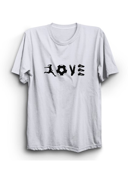 Football, Futbol, Love, Aşk Tişört