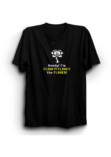 Undertale, Flowey Sans, Game, Oyun Tişört