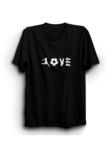 Football, Futbol, Love, Aşk Tişört