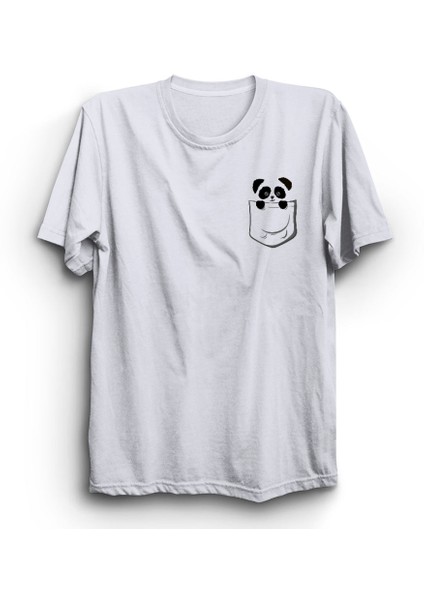 Cepte Panda Tişört