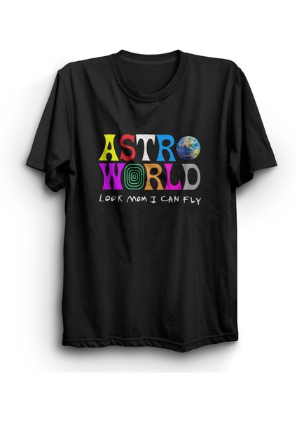 Travis Scott, Astroworld, Look Mom I Can Fly Tişört