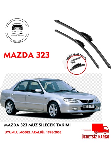 Mazda 323 Muz Silecek Takımı (1998 - 2003)