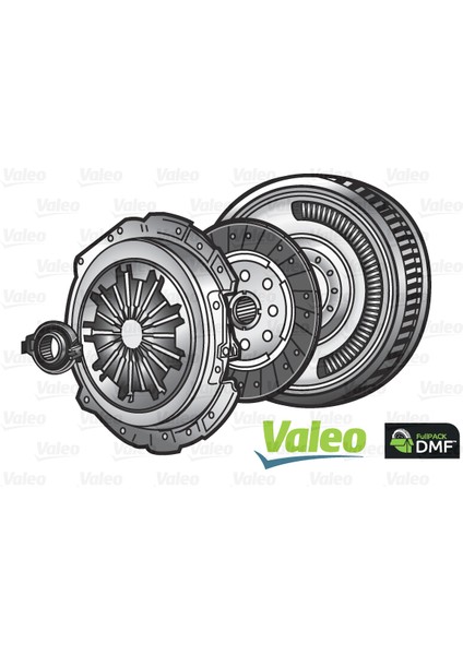 837162 Dmf Debriyaj Seti Volanlı 5 Vites P207-P307-P407-P1007-PARTNER Tepee-Berlıngo-C2-C3-C4-C5 1.6hdi
