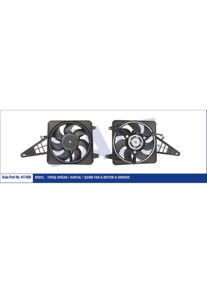 417400 Fan Motoru Davlumbazlı M131 Dkş-Slx Kablolu 160W-300MM