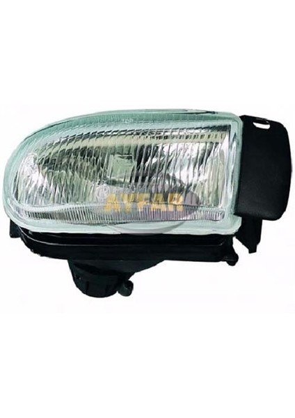 202203 Sis Farı Sağ R19 01/93-11/95-Lgn 01/94-04/98-Espace 09/96-06/00 H1 Beyaz Yumurta Tip