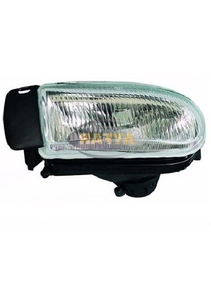 202204 Sis Farı Sol R19 01/93-11/95-Lgn 01/94-04/98-Espace 09/96-06/00 H1 Beyaz Yumurta Tip